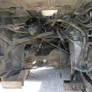 The 10 Eagle Engine compartment , without an engine